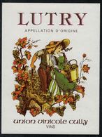Etiquette De Vin // Lutry, , Union Viticole De Cully - Traditional Dresses