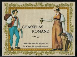 Etiquette De Vin // Chasselas Romand - Traditional Dresses