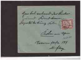 DE2486   -   SAARBRUECKEN  31.10.1922    /   COVER FRANKED WITH MICHEL  87 - Storia Postale