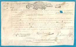 GUYENNE . 1690.AUGMENTATION DE GAGES PAR SA MAJESTE ...SUPERBE - Seals Of Generality