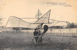 78-POISSY- AEROPLANE GILBERT- LA CONQUETTE DE L'AIR - Poissy