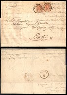 Antichi Stati Italiani - Lombardo Veneto - Due 15 Cent (20) - Lettera Da Padova A Este Del 27.3.57 - Otros & Sin Clasificación