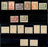 Occupazioni I Guerra Mondiale - Fiume - 1919 - Posta Fiume (49/56) - Serie Completa - Gomma Originale (80) - Autres & Non Classés