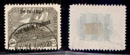 Occupazioni I Guerra Mondiale - Fiume - 1921 - 45 Cent Costituente (168nc) Usato - A In Alto (100) - Other & Unclassified