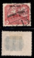 Occupazioni I Guerra Mondiale - Fiume - 1921 - 60 Cent Costituente (169nc) Usato - A In Alto (100) - Other & Unclassified