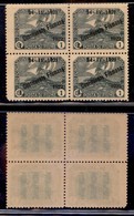 Occupazioni I Guerra Mondiale - Fiume - 1922 - 1 Lira Costituente (186Ka) Con Soprastampa Spostata (L A Cavallo) - Nuovo - Other & Unclassified