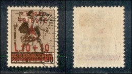 Occupazioni II Guerra Mondiale - Occupazione Jugoslava - Trieste - 1945 - 10 Lire + 10 Lire Su 30 Cent (13) Usato (110) - Altri & Non Classificati