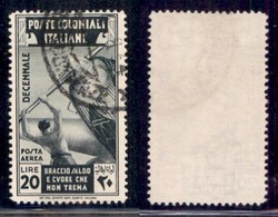 Colonie - Emissioni Generali - 1933 - 20 Lire Decennale (28) - Usato (140) - Andere & Zonder Classificatie