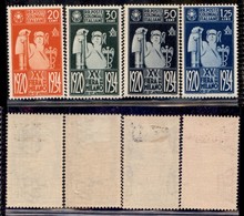 Colonie - Emissioni Generali - 1934 - XV Fiera Di Milano (42/45) - Serie Completa - Gomma Originale - Autres & Non Classés