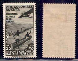 Colonie - Emissioni Generali - 1934 - 25 Lire Duca Degli Abruzzi (30) - Gomma Originale (36) - Other & Unclassified