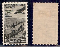 Colonie - Emissioni Generali - 1934 - 25 Lire Duca Degli Abruzzi (30) - Gomma Originale (36) - Sonstige & Ohne Zuordnung