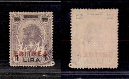 Colonie - Eritrea - 1924 - 1 Lira Su 10 Anna (86) - Usato (35) - Autres & Non Classés