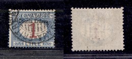 Colonie - Eritrea - 1903 - 1 Lira Segnatasse Soprastampato (8) - Usato (60) - Autres & Non Classés