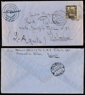 Colonie - Libia - Homs Misurata 3.8.41 (P.ti 5) - 50 Cent Pittorica (51) Su Aerogramma Per Sulmona - Autres & Non Classés