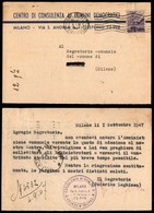 Repubblica - 6 Lire Democratica (556) Isolato Su Cartolina Per Città - Milano 1.9.47 - Autres & Non Classés