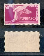 Repubblica - 1951 - 50 Lire Espresso (30) - Gomma Integra (55) - Other & Unclassified