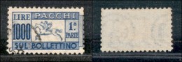 Repubblica - 1954 - 1000 Lire Cavallino (81) - Sezione Di Sinistra - Molto Bello (60+) - Autres & Non Classés