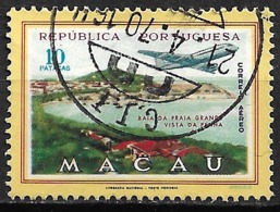 Macau Macao – 1960 Airmail 10 Patacas - Used Stamps