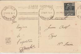 CPA 1931 De Suresnes Oblit. Krag Pour La Haute Marne - 1921-1960: Modern Tijdperk