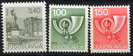 YUGOSLAVIA 1977 Definitive Complete Year MNH - Full Years