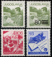 YUGOSLAVIA 1987 Definitive Complete Year MNH - Années Complètes