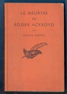 Agatha Christie. Le Meurtre De Roger Ackroyd.  Le Masque N° 1. 1962. - Le Masque