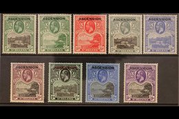 1922 Overprints Complete Set, SG 1/9, Fine Mint, Lovely Fresh Colours. (9 Stamps) For More Images, Please Visit Http://w - Ascensión