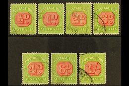 POSTAGE DUE 1931-36 Complete Perf 11 Set, SG D105/D111, Fine Used. (7 Stamps) For More Images, Please Visit Http://www.s - Otros & Sin Clasificación