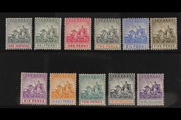 1892 Seal Of The Colony Set Complete, SG 105/15, Very Fine Mint. (11 Stamps) For More Images, Please Visit Http://www.sa - Barbados (...-1966)