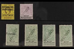 SPECIMENS Mint Selection Incl 1888 6d To 2s 6d And 10s, 1897 3d. Fine To Very Fine (6 Stamps) For More Images, Please Vi - Sonstige & Ohne Zuordnung