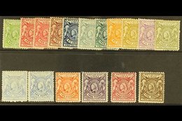 1896-1901 Complete Set, SG 65/79, Plus Listed 1a And 1r Shades, Fine Mint. (17 Stamps) For More Images, Please Visit Htt - Africa Orientale Britannica