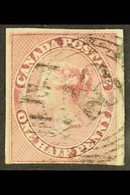 1852 ½d Deep Rose, Variety "Re-entry", SG 17a, Fine Used With 3 Large Margins, Just Shaved Along Outer Frame Line At Foo - Sonstige & Ohne Zuordnung