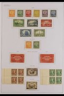 1911-1935 COMPREHENSIVE FINE MINT COLLECTION On Leaves, Virtually COMPLETE For The Period, Includes 1911-22 Admiral Set  - Otros & Sin Clasificación
