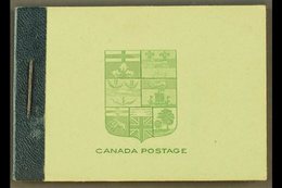 1913-16 25c Booklet With Green On Pale Green Cover, SG SB 4a, Complete & Very Fine (1 Booklet) For More Images, Please V - Autres & Non Classés