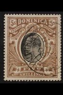 1903-07 KEVII 5s Black & Brown, SG 36, Well Centred, Very Fine Used With Fully Dated Cds Cancel. For More Images, Please - Dominica (...-1978)