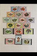 1976-1983 NEVER HINGED MINT COLLECTION On Leaves, All Different Complete Sets & Mini-sheets, Includes 1977 Royal Visit O - Dominica (...-1978)