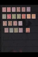 1870-1897 ATTRACTIVE MINT COLLECTION With 1870-83 (wmk CC) ½d, 2d, 6d, 1s, 2s And 5s; 1883-97 (wmk CA) Range To 2s And 5 - Jamaïque (...-1961)