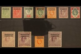 BRITISH CURRENCY 1907-13 KEVII De La Rue Set (SG 31/38), Plus 2s6d Listed Shade (SG 38a), Harrison 4d (SG 40) And Somers - Other & Unclassified