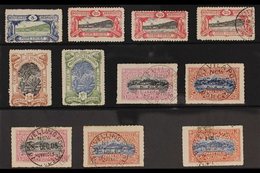 CINDERELLA / BOGUS STAMPS An Attractive Group Of Unused & Used French "Syndicat" Stamps To 1fr (6), Interisland Stamps C - Autres & Non Classés