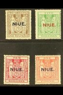 1931 "NIUE" Opt'd Postal Fiscal Set, SG 51/54, Very Fine Mint (4 Stamps) For More Images, Please Visit Http://www.sandaf - Niue