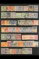 1925-53 ALL DIFFERENT USED COLLECTION Includes 1925-29 Most KGV Values To 2s, 3s, And 5s (incl 8d), 1938-52 KGVI Set Com - Rodesia Del Norte (...-1963)