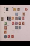 1855 - 1970 ALL DIFFERENT COLLECTION A Most Useful, Mint And Used Collection On Album Pages That Includes A Range Of 185 - Altri & Non Classificati