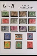 1937-51 KING GEORGE VI COLLECTION A Mostly Fine Mint Collection On Pages Which Includes 1938-44 Complete Definitive Set  - Nyasaland (1907-1953)