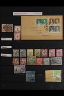 POSTMARKS Range Of Stamps From British Central Africa Issues To Early QEII Nyasaland Issues, Note KGV To 2s With "Blanty - Nyassaland (1907-1953)