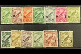 1932-34 OFFICIALS Set, SG O42/54, Fine Mint. (13) For More Images, Please Visit Http://www.sandafayre.com/itemdetails.as - Papúa Nueva Guinea