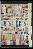 1980-1994 NEVER HINGED MINT COLLECTION A Chiefly ALL DIFFERENT Collection Of Commemorative Sets, Values Seen To Various  - St.Christopher, Nevis En Anguilla (...-1980)