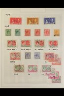 1937-69 USED COLLECTION. A Useful, Used Collection With Sets, Paper & Perf Variants Presented On Album Pages. Includes A - St.Kitts En Nevis ( 1983-...)