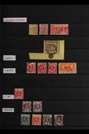 POSTMARKS Range Of Stamps, With Cancels From Over 20 Different Offices, Also Includes DEUTSCHE SEEPOST, Various TPO & PA - Sierra Leone (...-1960)