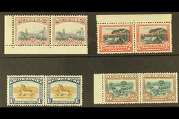 1927 (Recess Printed, Perf 14) 2d, 3d, 1s And 2s6d, SG 34/37, Very Fine Mint. (4 Pairs) For More Images, Please Visit Ht - Sin Clasificación