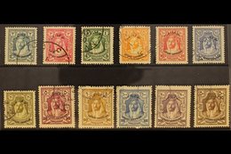 1930 LOCUST CAMPAIGN Emir "Locust Campaign" Overprinted Set, SG 183/94, Fine Used (12 Stamps) For More Images, Please Vi - Jordania